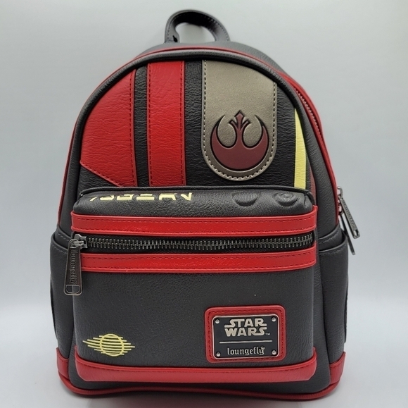 Loungefly Star Wars Poe The Last Jedi Backpack - Picture 7 of 7